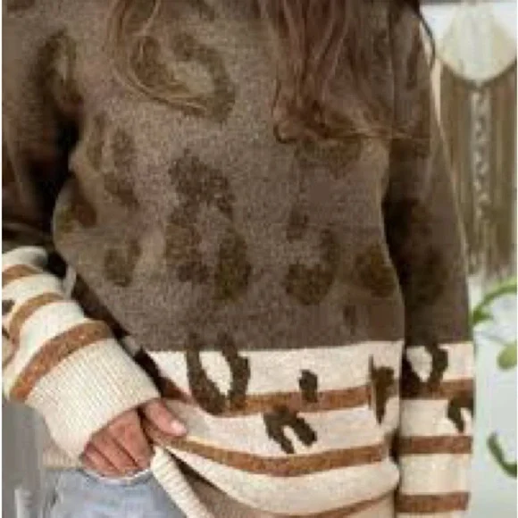 Mystree Women’s Sweater Size M, NWT, Boho Chic Knit Pullover - Picture 6 of 6